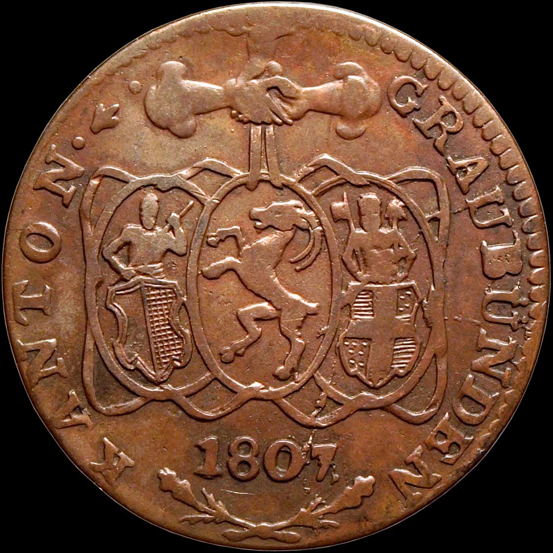 Obverse detail...