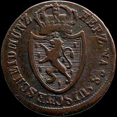 Obverse - Nassau-Weilbourg - 1/4 Kreuzer - 1813