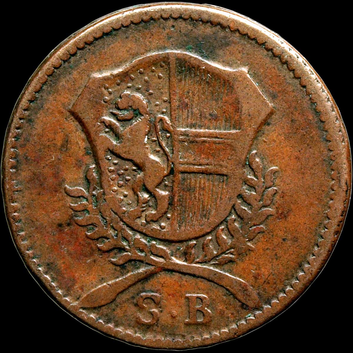 Obverse detail...
