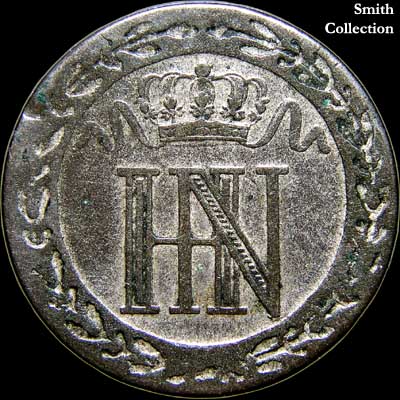 Obverse - Westphalia - 20 Centimes - 1812
