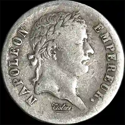 Obverse - France - Demi Franc 1808