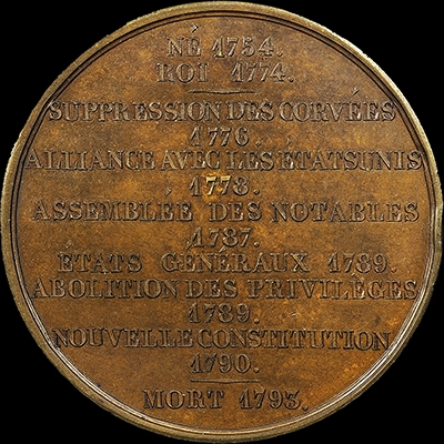 Reverse - France 1836