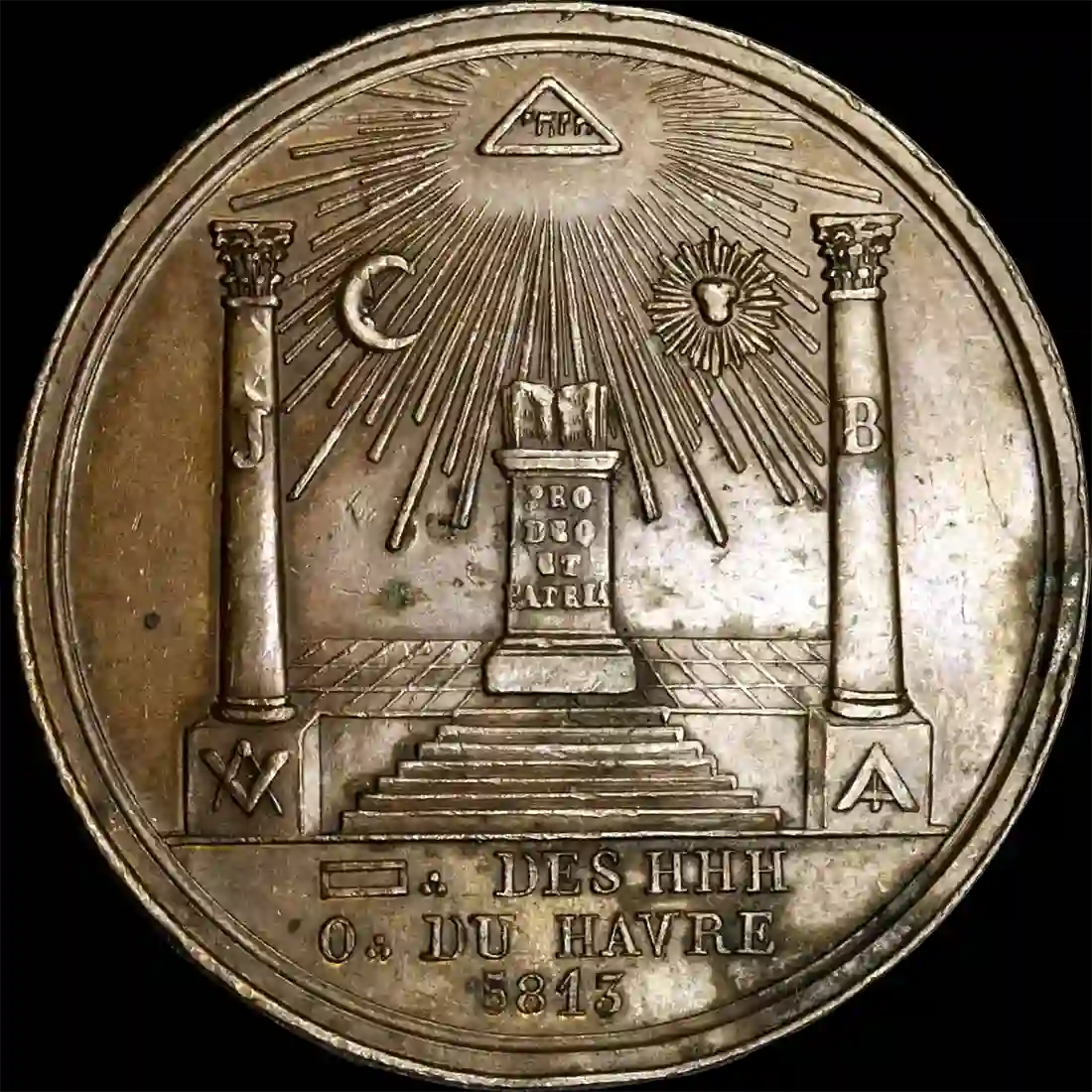 Obverse detail...