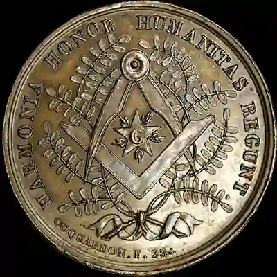Reverse - France - Loge du Havre - 1813