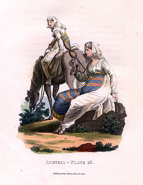 Austrian women of Transylvania...