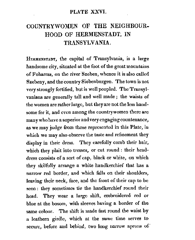Austrian women of Transylvania...
