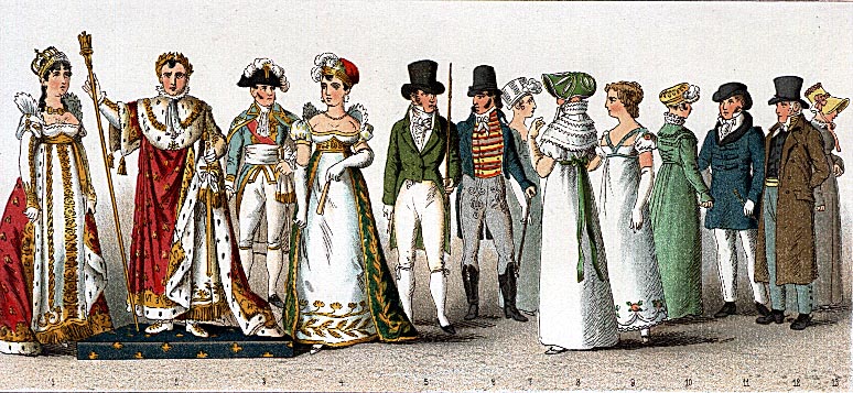 Empire Period Fashions